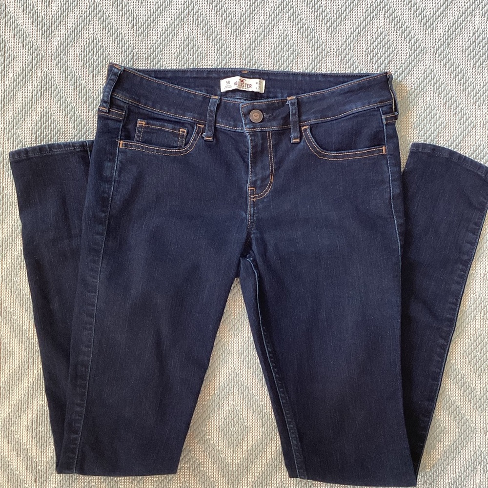 Hollister Dark Wash Low Rise Skinny Jeans W27 L31 - Picture 11 of 11